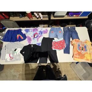 Lot of 15 Girls Clothes-Size 0-5-Mixed Brands-Shirts, Dresses, ETC